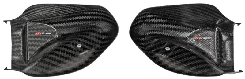aFe Momentum Black Series Carbon Fiber Dynamic Air Scoop - BMW M5 (F90) 18 - 19 - CPC Performance