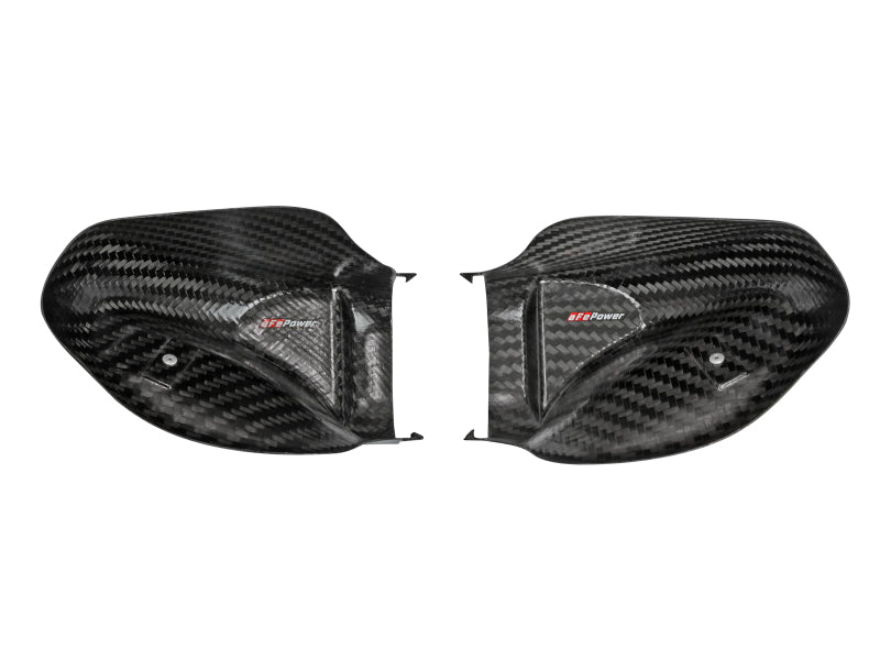 aFe Momentum Black Series Carbon Fiber Dynamic Air Scoop - BMW M5 (F90) 18 - 19 - CPC Performance