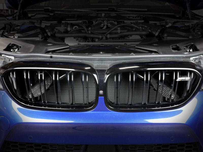 aFe Momentum Black Series Carbon Fiber Dynamic Air Scoop - BMW M5 (F90) 18 - 19 - CPC Performance