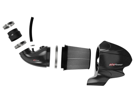 aFe Momentum Carbon Fiber CAIS w/ Pro Dry S Filter 12 - 19 Jeep Grand Cherokee SRT8 (WK2) V8 - 6.4L - CPC Performance