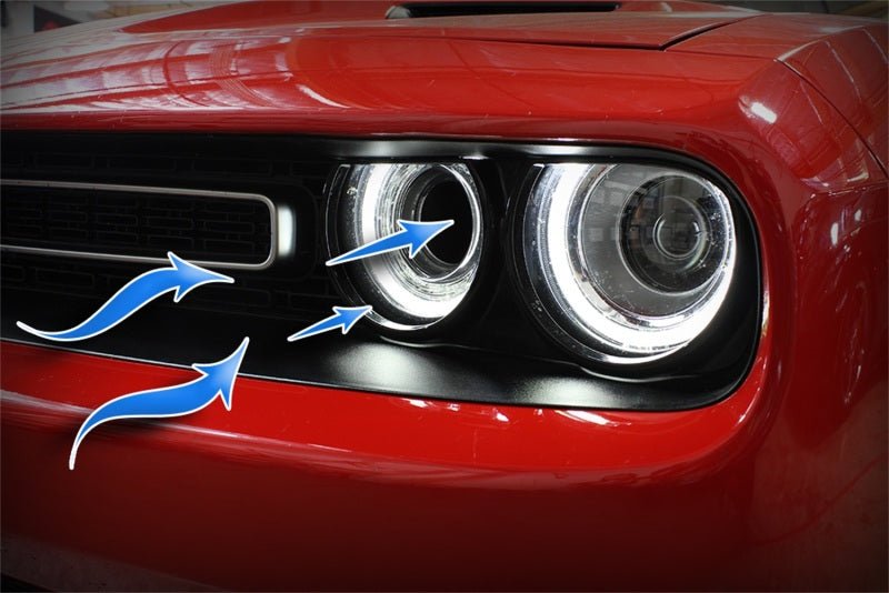 aFe Momentum GT Carbon Fiber Dynamic Air Scoop 15 - 18 Dodge Challenger V6 - 3.6L/V8 - 5.7L/6.4L HEMI - CPC Performance