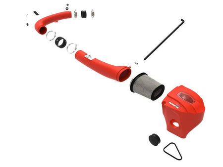 aFe Momentum GT Dry S Stage - 2 Intake System 11 - 15 Dodge Challenger/Charger V6 - 3.6L (Red) - CPC Performance