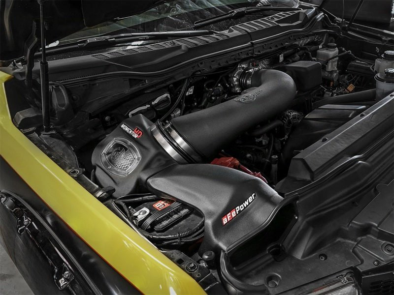 aFe Momentum GT Pro DRY S Cold Air Intake System 2017 Ford Superduty V8 - 6.2L - CPC Performance