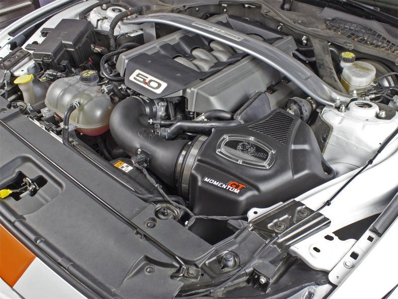 aFe Momentum GT Pro Dry S Intake System 2015 Ford Mustang GT V8 - 5.0L - CPC Performance