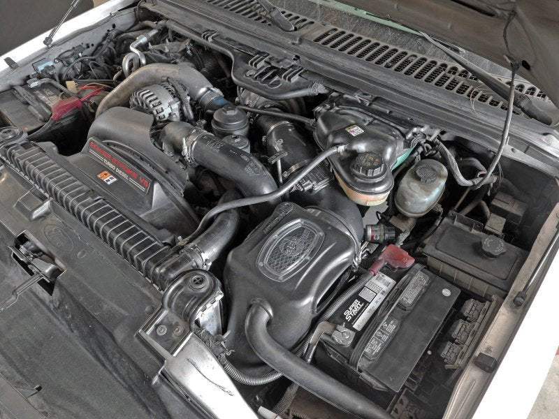 aFe Momentum HD Pro DRY S Stage - 2 Si Intake 03 - 07 Ford Diesel Trucks V8 - 6.0L (See afe51 - 73003 - E) - CPC Performance