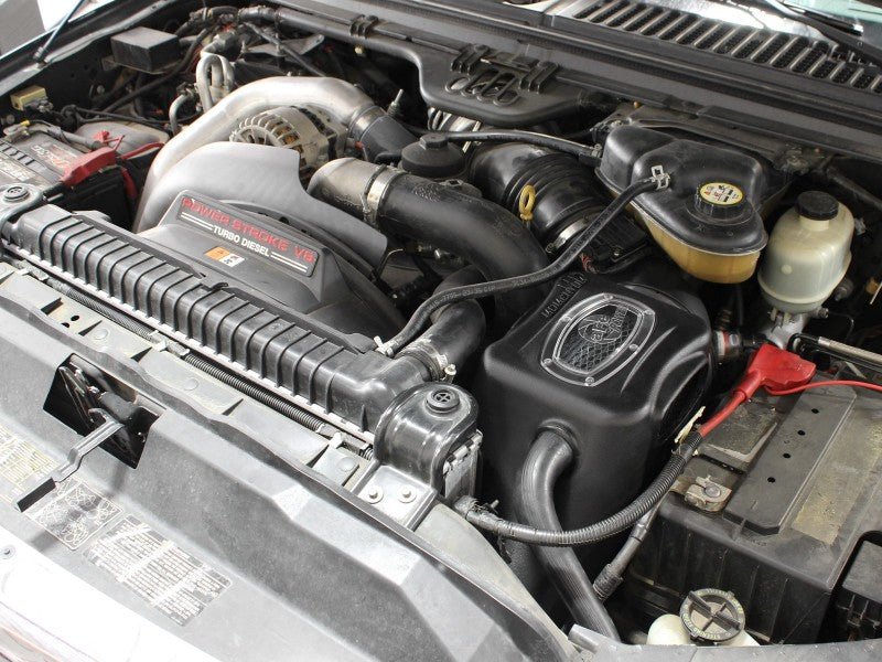 aFe Momentum HD Pro DRY S Stage - 2 Si Intake 03 - 07 Ford Diesel Trucks V8 - 6.0L (See afe51 - 73003 - E) - CPC Performance