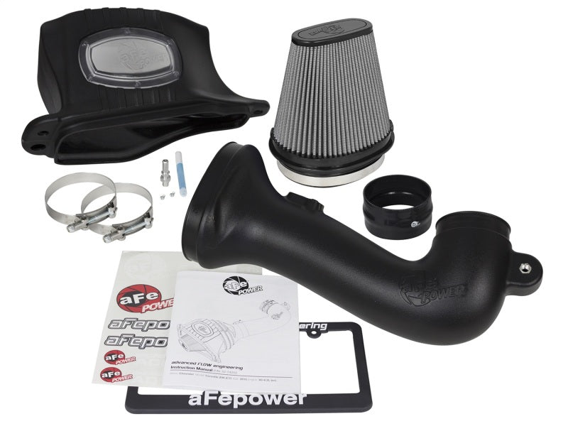 aFe Momentum Pro DRY S Cold Air Intake System 15 - 17 Chevy Corvette Z06 (C7) V8 - 6.2L (sc) - CPC Performance