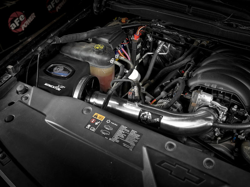 aFe Momentum XP Cold Air Intake System w/ Pro 5R Media Brushed 14 - 19 GM Silverado/Sierra 1500 - CPC Performance