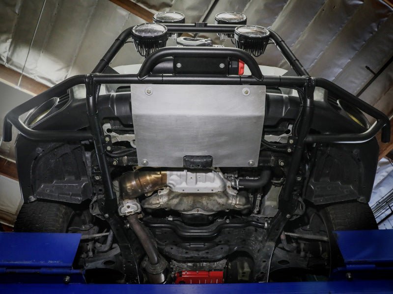 aFe POWER 20 - 23 Subaru Outback H4 2.4L (t) / H4 2.5L Terra Guard Front Bumper w/ Winch Mount - Black - CPC Performance