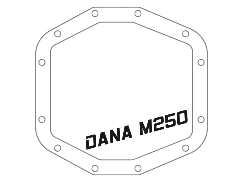 aFe POWER 21 - 22 Ram 1500 TRX Hemi V8 6.2L (sc) PRO Series Rear Differential Cover Black w/ Machined - CPC Performance
