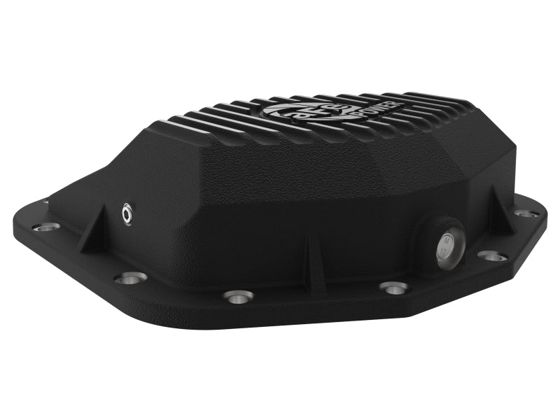 aFe POWER 21 - 22 Ram 1500 TRX Hemi V8 6.2L (sc) PRO Series Rear Differential Cover Black w/ Machined - CPC Performance