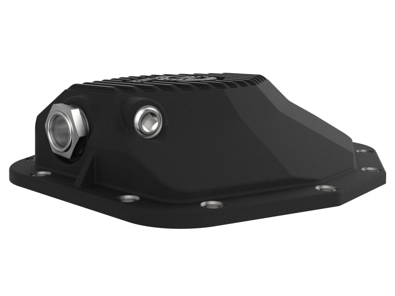 aFe POWER 21 - 22 Ram 1500 TRX Hemi V8 6.2L (sc) PRO Series Rear Differential Cover Black w/ Machined - CPC Performance