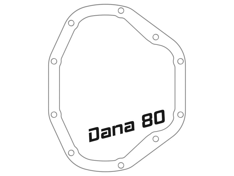 aFe Power Cover Diff Rear Machined COV Diff R Dodge Diesel Trucks 94 - 02 L6 - 5.9L (td) Machined - CPC Performance