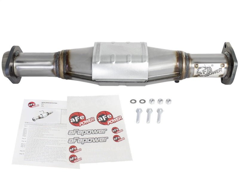 aFe Power Direct Fit Catalytic Converter Replacements Rear 00 - 03 Jeep Wrangler (TJ) I6 - 4.0L - CPC Performance
