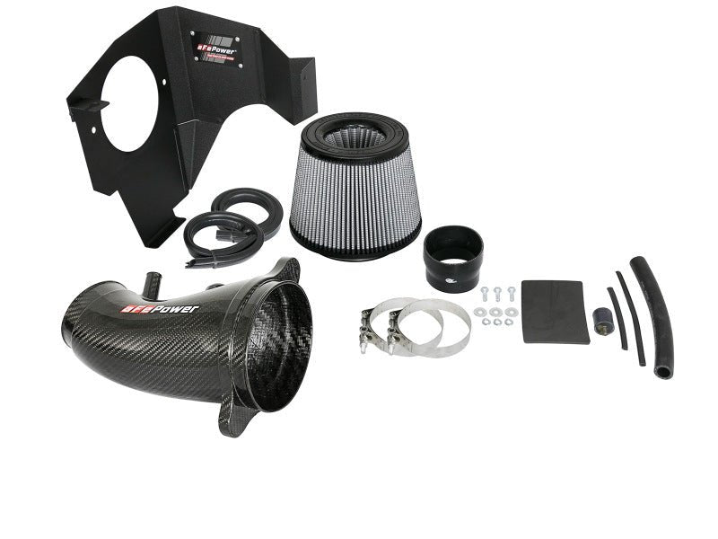 aFe POWER Magnum FORCE Carbon Fiber Stage 2 Pro Dry S CAIS - 11 - 18 Dodge Challenger/Charger V8 - 6.4L - CPC Performance