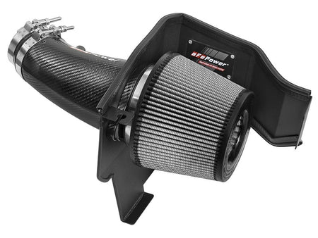 aFe POWER Magnum FORCE Carbon Fiber Stage 2 Pro Dry S CAIS - 11 - 18 Dodge Challenger/Charger V8 - 6.4L - CPC Performance