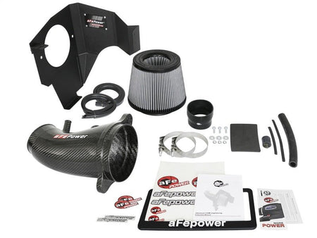 aFe POWER Magnum FORCE Carbon Fiber Stage 2 Pro Dry S CAIS - 11 - 18 Dodge Challenger/Charger V8 - 6.4L - CPC Performance