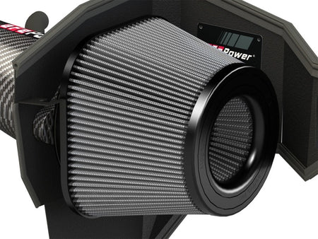 aFe POWER Magnum FORCE Carbon Fiber Stage 2 Pro Dry S CAIS - 11 - 18 Dodge Challenger/Charger V8 - 6.4L - CPC Performance