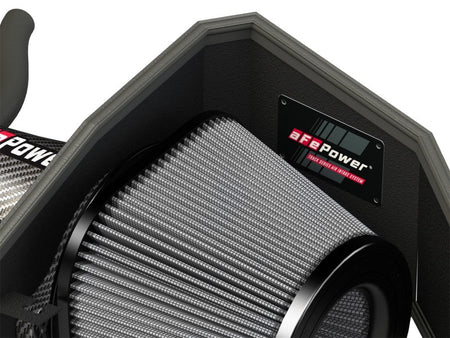 aFe POWER Magnum FORCE Carbon Fiber Stage 2 Pro Dry S CAIS - 11 - 18 Dodge Challenger/Charger V8 - 6.4L - CPC Performance