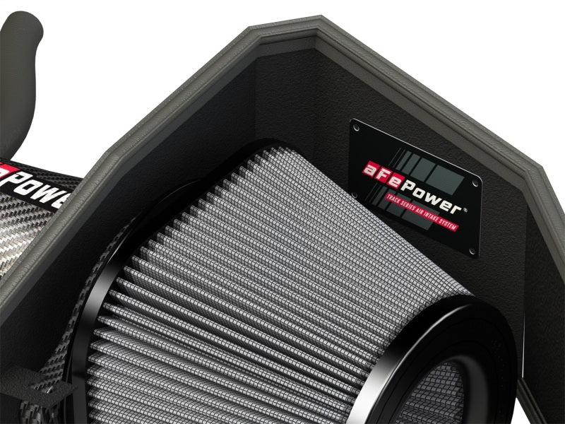 aFe POWER Magnum FORCE Carbon Fiber Stage 2 Pro Dry S CAIS - 11 - 18 Dodge Challenger/Charger V8 - 6.4L - CPC Performance