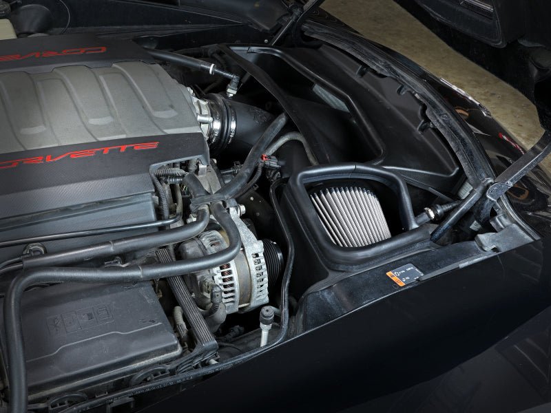 aFe POWER Magnum FORCE Stage - 2 Pro DRY S Cold Air Intake Sys 14 - 19 Chevrolet Corvette (C7) V8 - 6.2L - CPC Performance