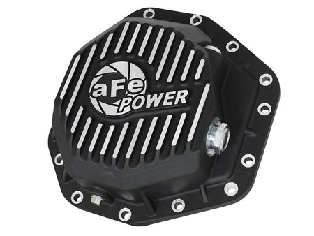 aFe Power Pro Ser Rear Diff Cover Black w/Mach Fins 2017 Ford Diesel Trucks V8 - 6.7L(td) Dana M275 - 14 - CPC Performance