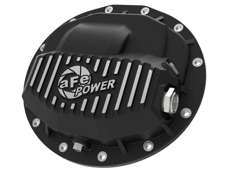 aFe Power Pro Series Rear Differential Cover Black w/ Machined Fins 13 - 18 RAM Diesel Trucks L6 - 6.7L - CPC Performance