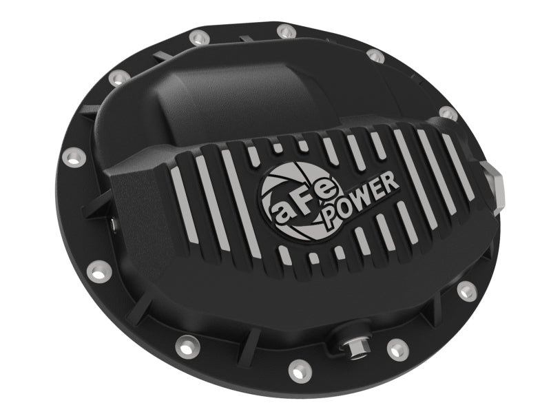 aFe Power Pro Series Rear Differential Cover Black w/ Machined Fins 13 - 18 RAM Diesel Trucks L6 - 6.7L - CPC Performance