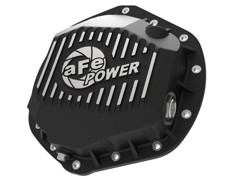 aFe Power Pro Series Rear Differential Cover Black w/ Machined Fins 14 - 18 Dodge Trucks 2500/3500 - CPC Performance