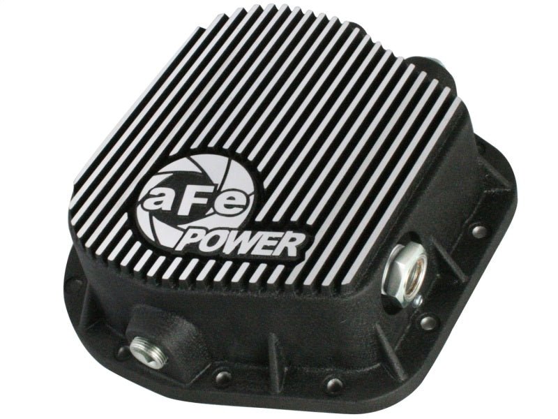 aFe Power Rear Differential Cover (Machined) 12 Bolt 9.75in 11 - 13 Ford F - 150 EcoBoost V6 3.5L (TT) - CPC Performance