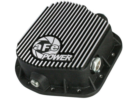 aFe Power Rear Differential Cover (Machined) 12 Bolt 9.75in 11 - 13 Ford F - 150 EcoBoost V6 3.5L (TT) - CPC Performance