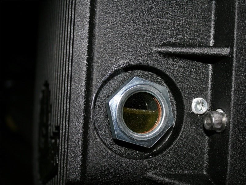 aFe Power Rear Differential Cover (Machined) 12 Bolt 9.75in 11 - 13 Ford F - 150 EcoBoost V6 3.5L (TT) - CPC Performance