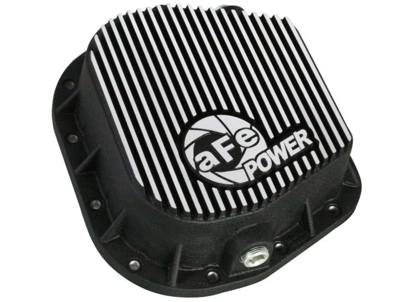 aFe Power Rear Differential Cover (Machined) 12 Bolt 9.75in 11 - 13 Ford F - 150 EcoBoost V6 3.5L (TT) - CPC Performance