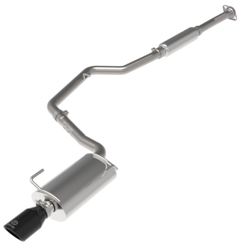 aFe POWER Takeda 12 - 16 Subaru Impreza 2.0L 2.5in 304SS CB Exhaust w/ Black Tips - CPC Performance