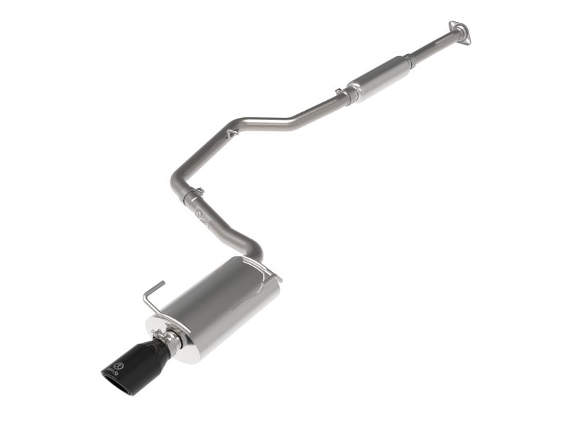aFe POWER Takeda 12 - 16 Subaru Impreza 2.0L 2.5in 304SS CB Exhaust w/ Black Tips - CPC Performance