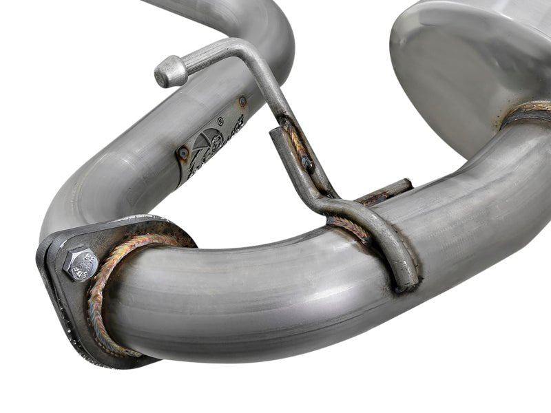 aFe POWER Takeda 2.5in 304 SS Cat - Back Exhaust System Subaru Crosstrek 18 - 19 H4 - 2.0L - CPC Performance