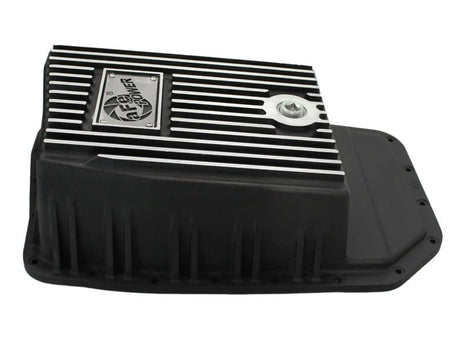 aFe Power Transmission Pan Black Machined 09 - 14 Ford 6R80 F - 150 Trucks - CPC Performance