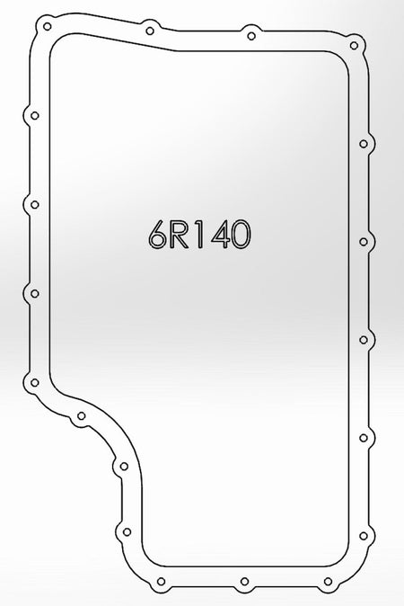 aFe Power Transmission Pan Black Machined 11 - 14 Ford 6R140 Trucks V8 6.7L (td) - CPC Performance