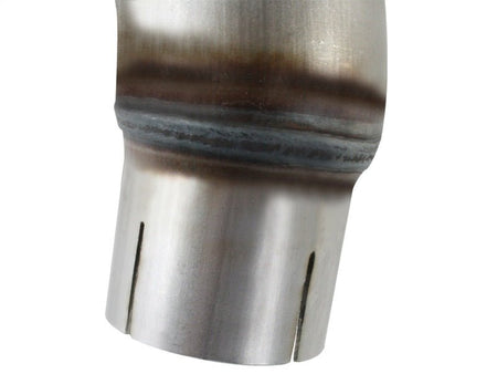 aFe Power Twisted Steel Loop Delete D/P Aluminized Steel 12 - 18 Jeep Wrangler (JK) V6 3.6L - CPC Performance