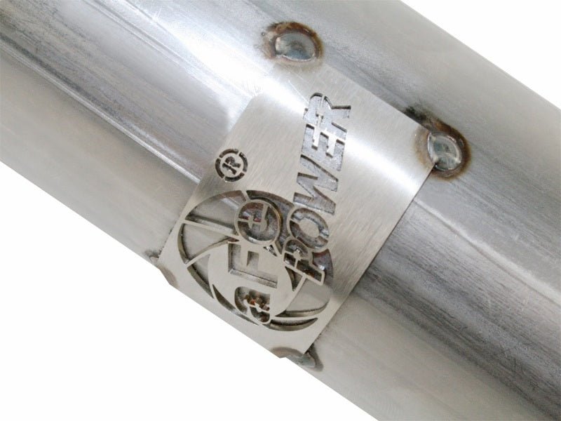 aFe Power Twisted Steel Loop Delete D/P Aluminized Steel 12 - 18 Jeep Wrangler (JK) V6 3.6L - CPC Performance