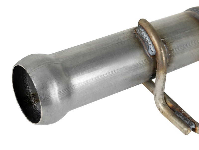 aFe POWER Twisted Steel Y - Pipe 2 - 1/4in 409 SS Exhaust System 2018 Jeep Wrangler (JL) V6 - 3.6L - CPC Performance