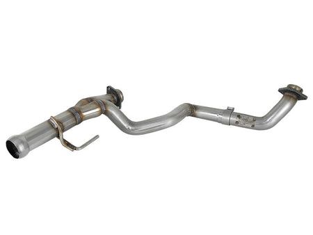 aFe POWER Twisted Steel Y - Pipe 2 - 1/4in 409 SS Exhaust System 2018 Jeep Wrangler (JL) V6 - 3.6L - CPC Performance