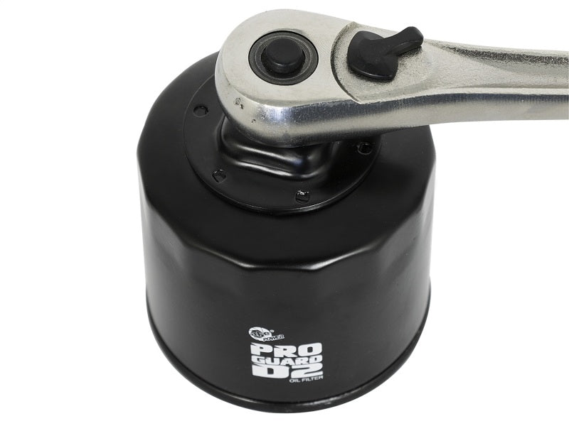 aFe Pro GUARD D2 Oil Filter 02 - 17 Nissan Cars L4/ 04 - 17 Subaru Cars H4 (4 Pack) - CPC Performance