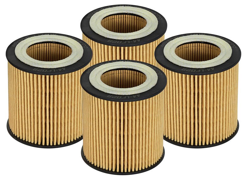 aFe Pro GUARD D2 Oil Filter 06 - 19 BMW Gas Cars L6 - 3.0T N54/55 - 4 Pack - CPC Performance