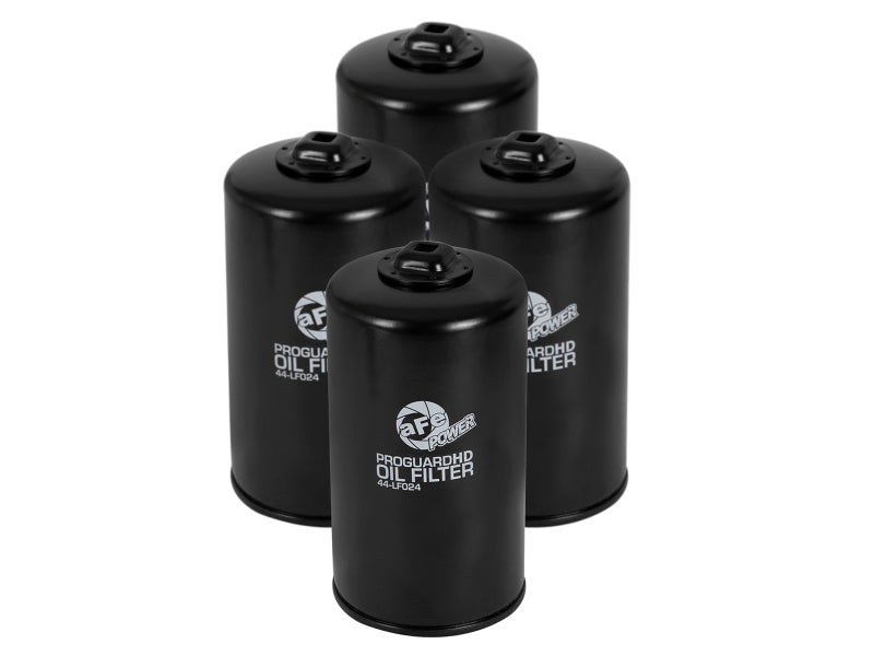 aFe Pro GUARD D2 Oil Filter 11 - 17 Ford Diesel Trucks V8 6.7L (td) (4 Pack) - CPC Performance
