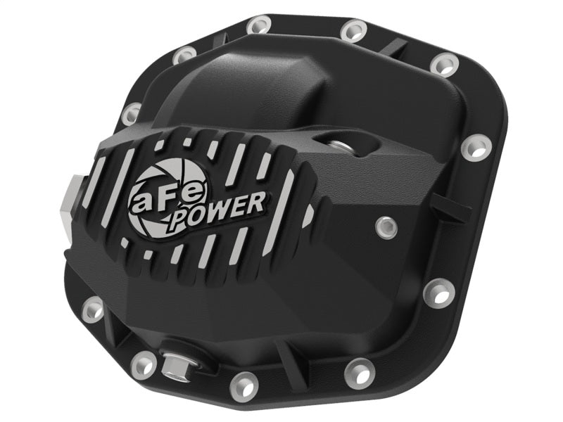 aFe Pro Series Front Differential Cover Black 2018+ Jeep Wrangler (JL) V6 3.6L (Dana M186) - CPC Performance