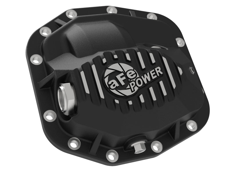 aFe Pro Series Front Differential Cover Black 2018+ Jeep Wrangler (JL) V6 3.6L (Dana M186) - CPC Performance
