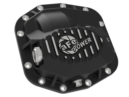 aFe Pro Series Front Differential Cover Black 2018+ Jeep Wrangler (JL) V6 3.6L (Dana M186) - CPC Performance