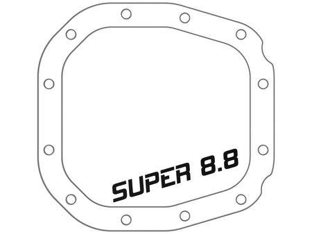 aFe Pro Series Rear Differential Cover Black w/ Fins 15 - 19 Ford F - 150 (w/ Super 8.8 Rear Axles) - CPC Performance