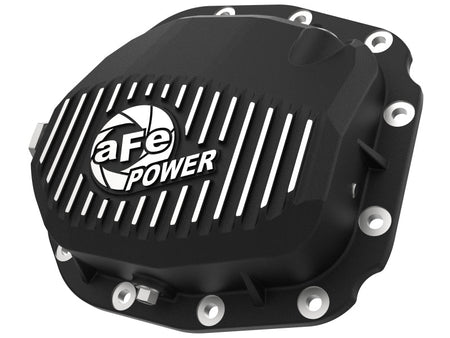 aFe Pro Series Rear Differential Cover Black w/ Fins 15 - 19 Ford F - 150 (w/ Super 8.8 Rear Axles) - CPC Performance
